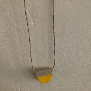 Fanny Penny ceramic/textile necklace